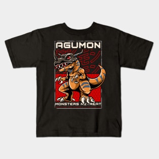 Agumon Fan Art Kids T-Shirt